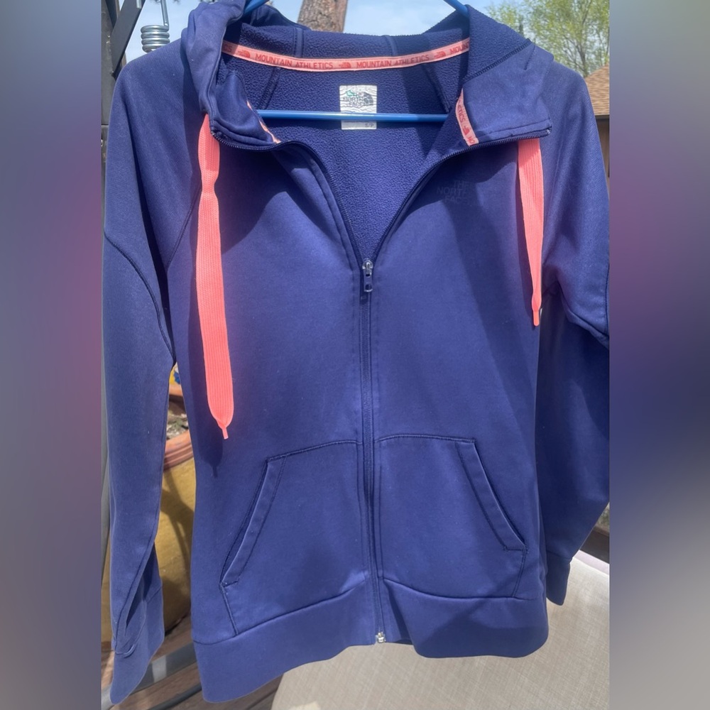 The North Face Mountain Athletics Fleece Lined Soft Shell Running Track Jacket